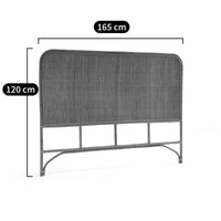 Tête de lit Ladara en rotin – ambiance chambre au style naturel