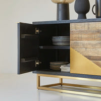 Oscar 3-door sideboard - Tikamoon