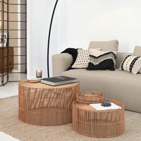 Lot de 2 tables basses Gavina