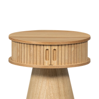 Table de chevet Karri ronde