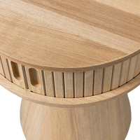 Table de chevet Karri ronde