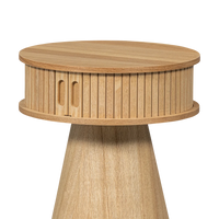 Table de chevet Karri ronde