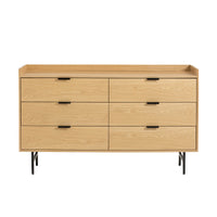 Commode 6 tiroirs Bruna