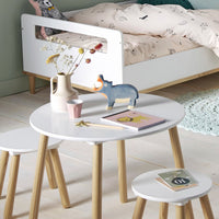 Table basse avec 2 tabourets Melya