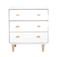 Commode 3 tiroirs bouleau et MDF Jimi