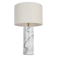 Gaia marble table lamp