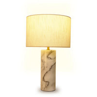 Gaia marble table lamp