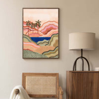 Affiche Karila Zambrek – mise en ambiance salon