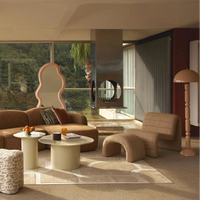 Fauteuil tissu bouclette Flow - NV GALLERY