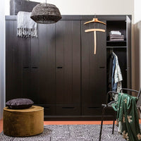 Connect 3-door wardrobe