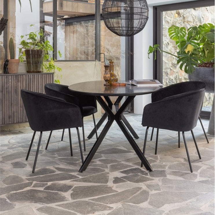 Table à manger ovale Bruno