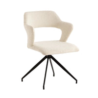 Chaise de bureau tissu bouclette Asyar - AM.PM