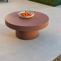 Table basse Elche XL – mise en ambiance extérieur