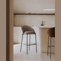 Tabouret Brava 77cm – mise en ambiance salle à manger