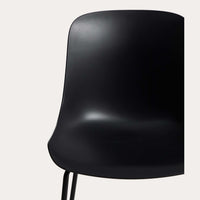 Chaise Alaró noire – détail de l'assise