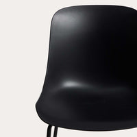 Chaise Alaró noire – détail de l'assise