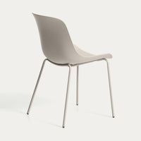 Chaise Alaró beige – vue de profil
