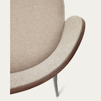 Tabouret Alella beige – détail de la finition