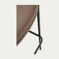 Tabouret Brava 77cm marron – détail de la finition