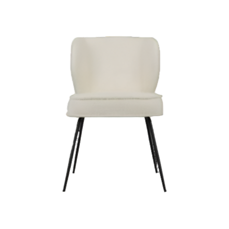 Chaise Wayne bouclette - NV GALLERY