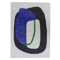 Tapis Inclusion Bleu Outremer - Edito