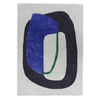Tapis Inclusion Bleu Outremer - Edito