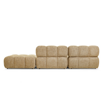 Waffle Straight Sofa