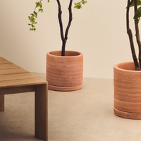Lot de 2 pots Karlina