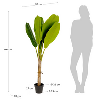 Plante artificielle Banano 160 cm