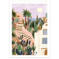 Affiche encadrée - Laura Page Tropical