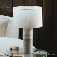 Gaia marble table lamp