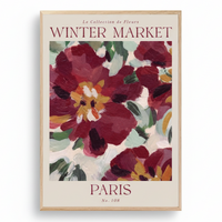 Framed poster - Winter Market