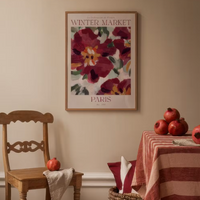 Framed poster - Winter Market