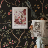 Affiche encadrée - Vintage Bouquet