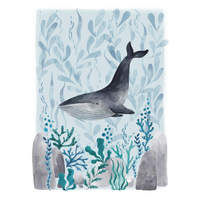 Affiche encadrée - Ocean Whale