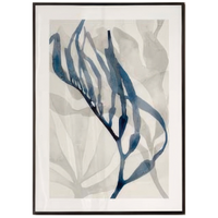 Framed print - Blue Flow