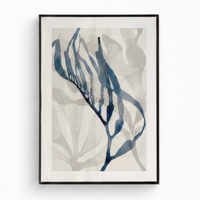 Framed print - Blue Flow