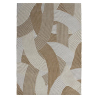 Tapis laine tuftée Canopée beige - Edito