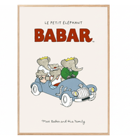 Affiche encadrée - Babar