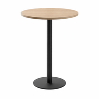 Table haute ronde MDF Vertigo