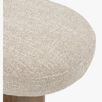 Banc Popa tweed beige - vue de dos