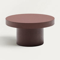 Table basse Elche XL terracotta – vue détourée