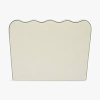 Tête de lit Atlante chenille beige – vue de face
