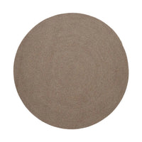 Tapis rond Palamos beige – vue détourée