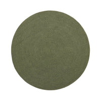 Tapis rond Aiguablava vert – vue détourée