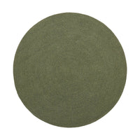 Tapis rond Aiguablava vert – vue détourée