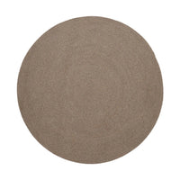 Tapis rond Aiguablava beige – vue détourée