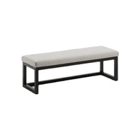 Banc tissu et métal Calaf