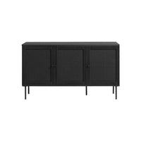 Buffet 3 portes bois et métal Herning