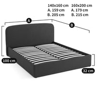 Baumain storage bed